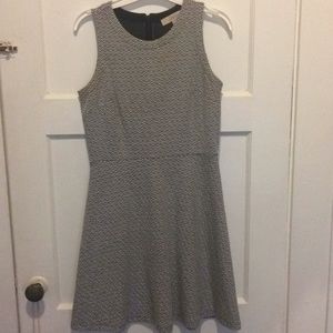 LOFT diamond dress- fit and flare